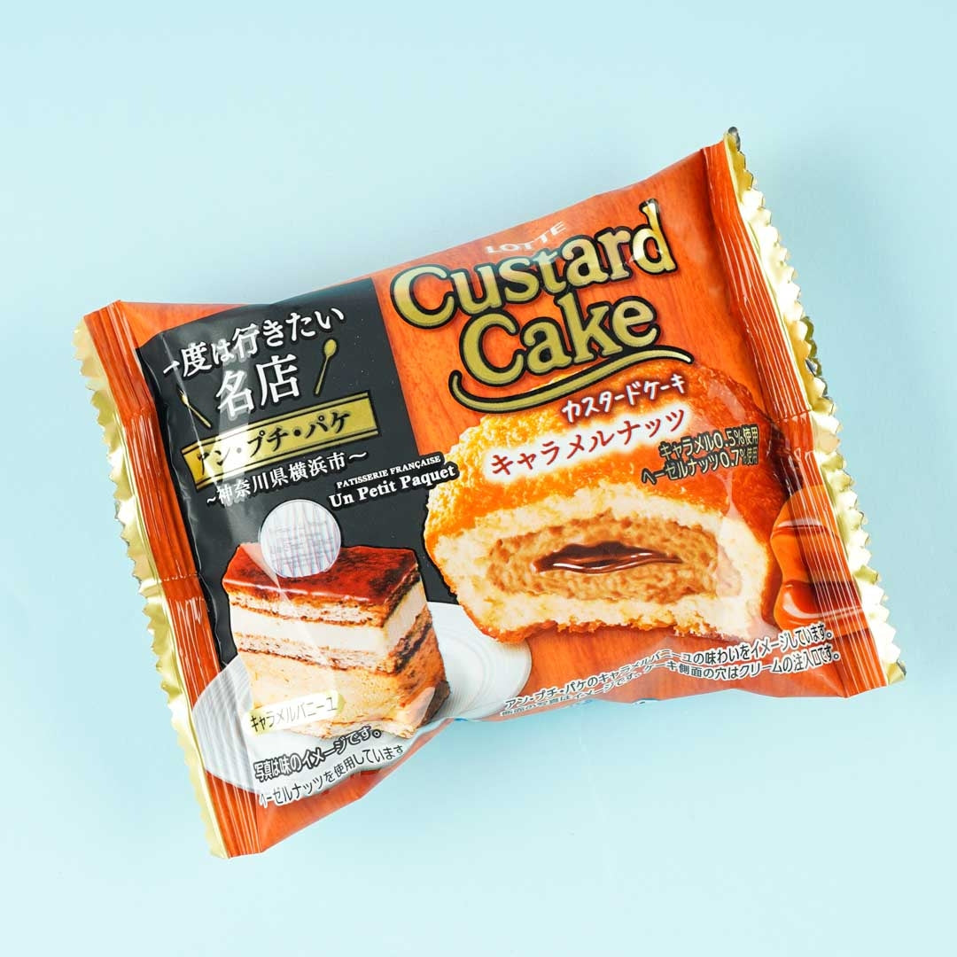 Lotte Un Petit Paquet Custard Cake - Caramel Vanille