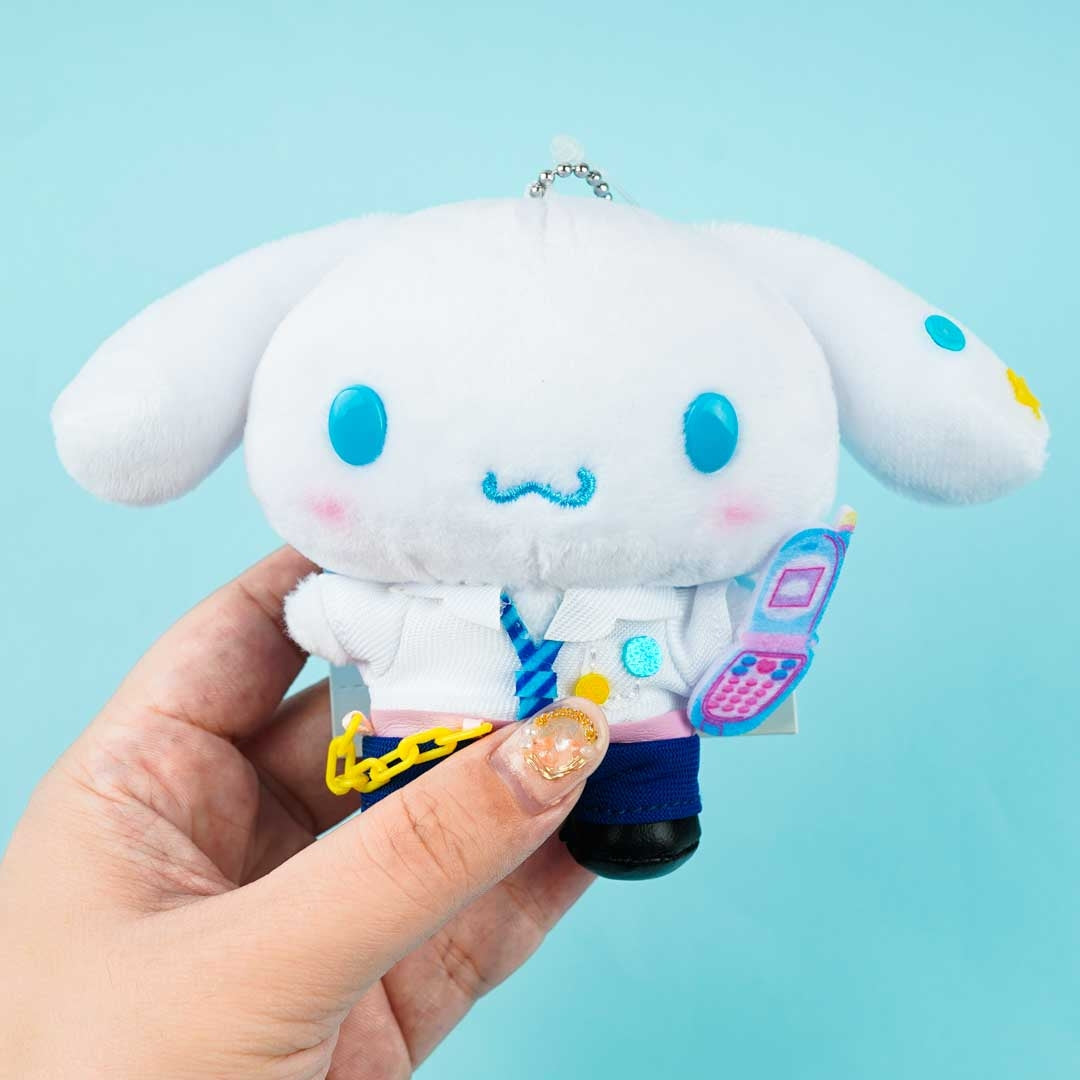 Cinnamoroll Highschool Gyaru Plushie Charm - Medium