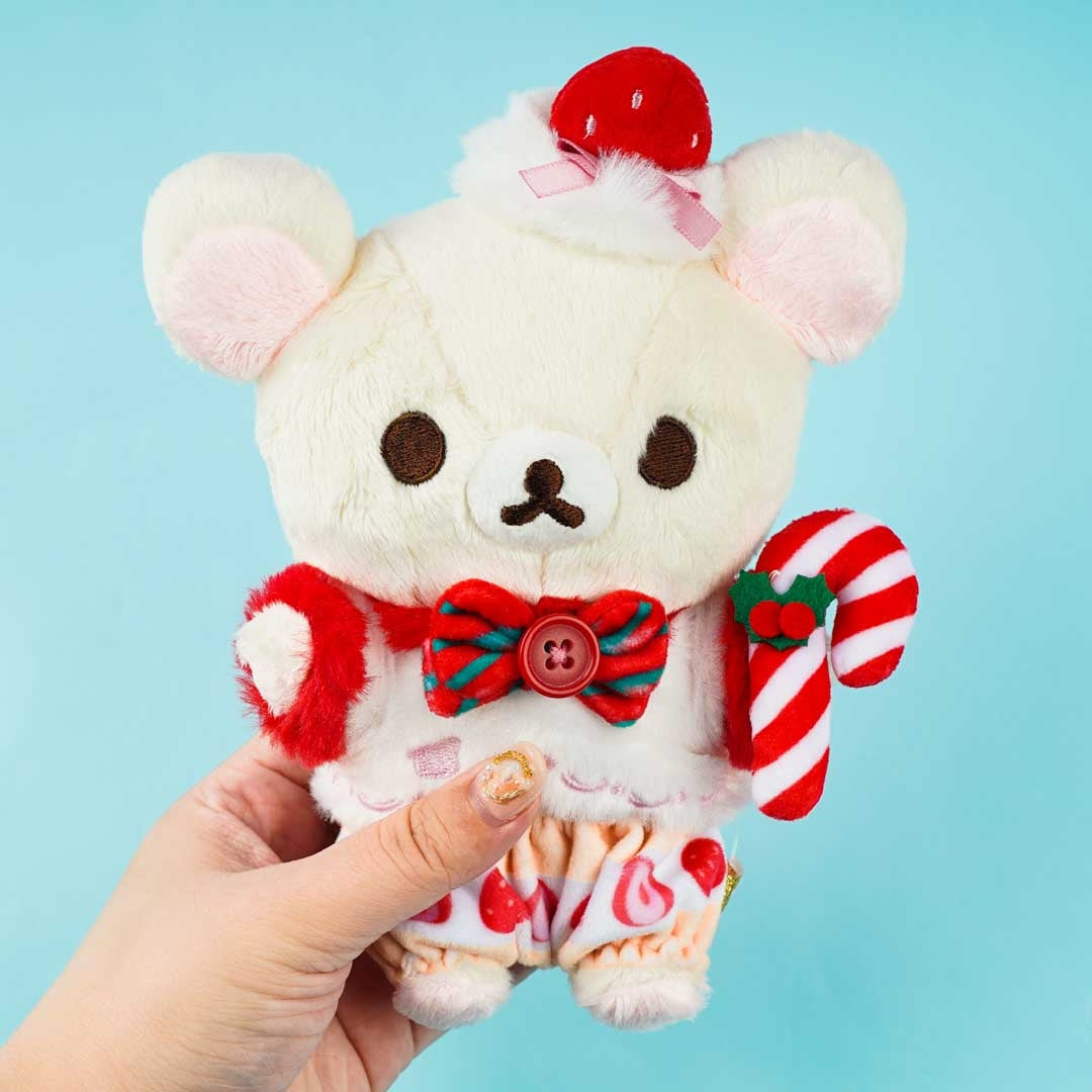 Rilakkuma Christmas Plushie - Korilakkuma / Medium
