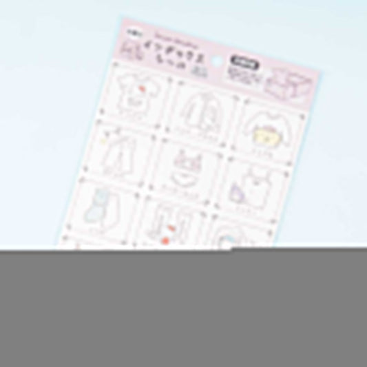 Sanrio Characters Clothing Index Sticker Sheet
