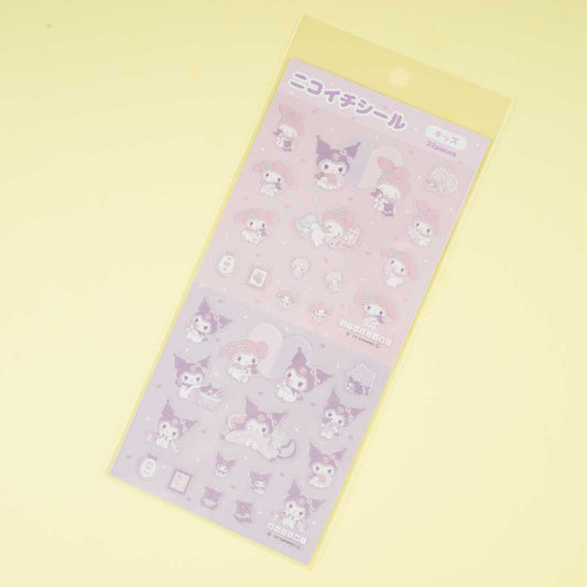 Kuromi & My Melody Kids Share Seal Stickers