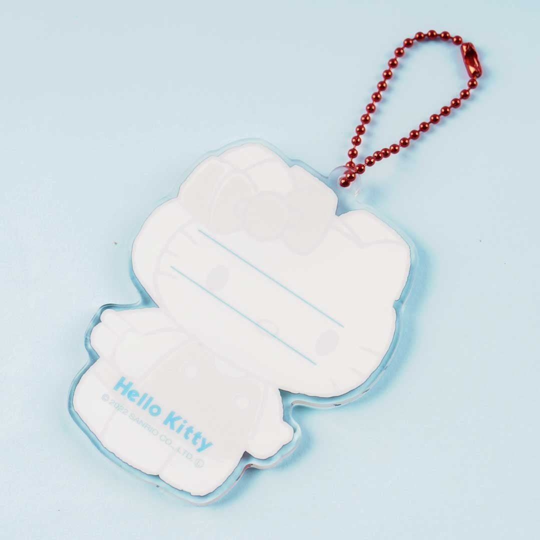 Hello Kitty 3D Name Plate Acrylic Charm