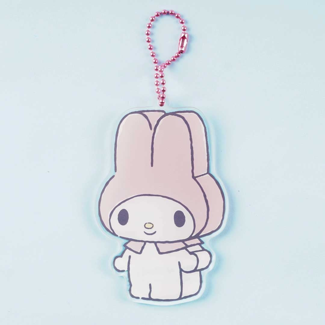 My Melody 3D Name Plate Acrylic Charm