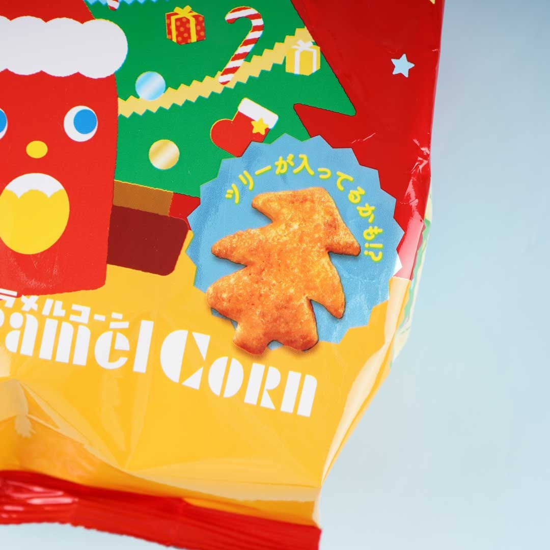 Tohato Caramel Corn Christmas Version