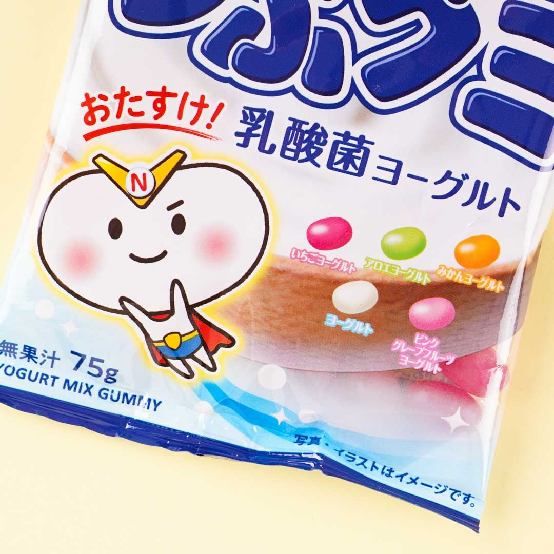Kasugain Tsubu Lactic Acid Bacteria Gummy Candy - Yogurt