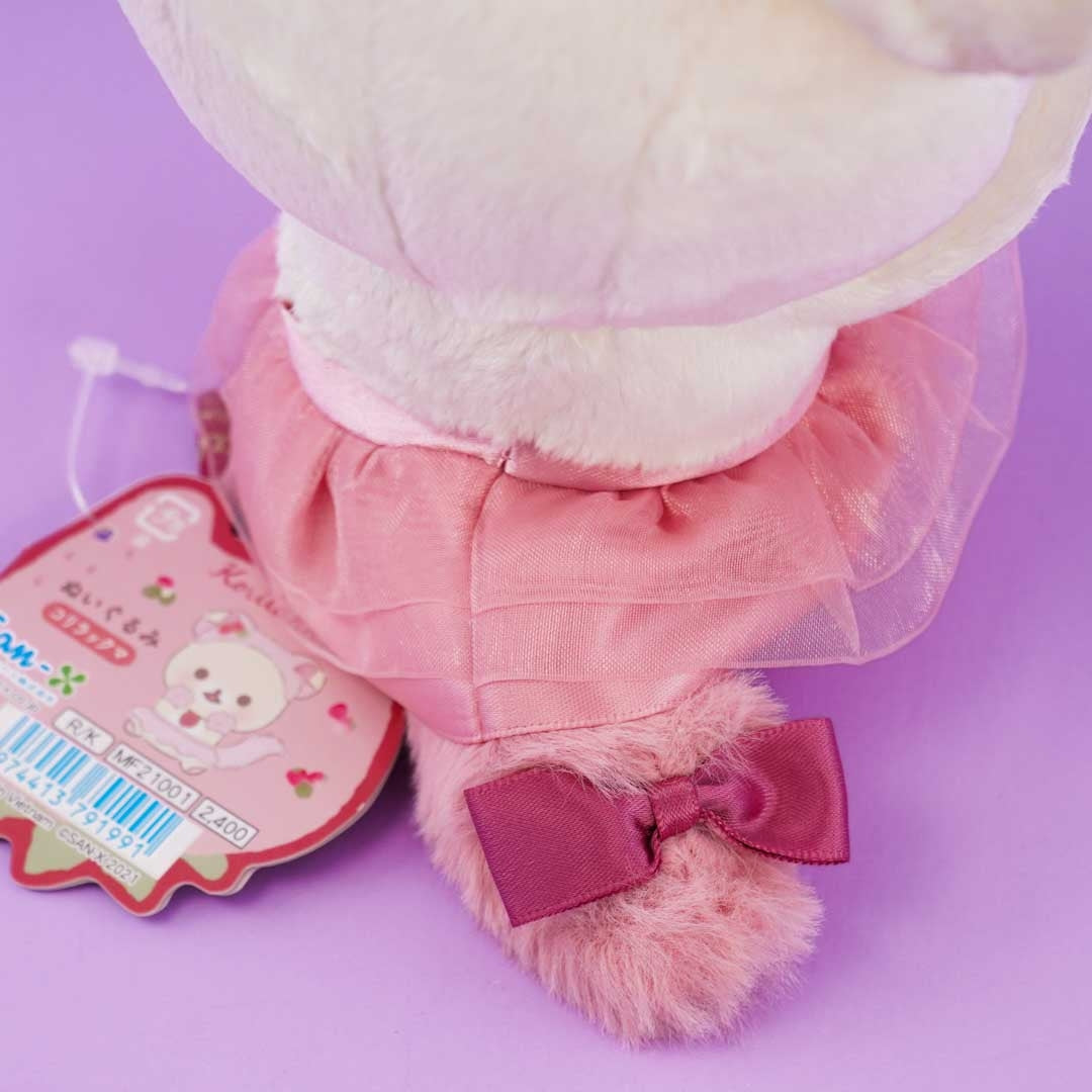 Rilakkuma and Strawberry Cat Plushie - Korilakkuma / Medium