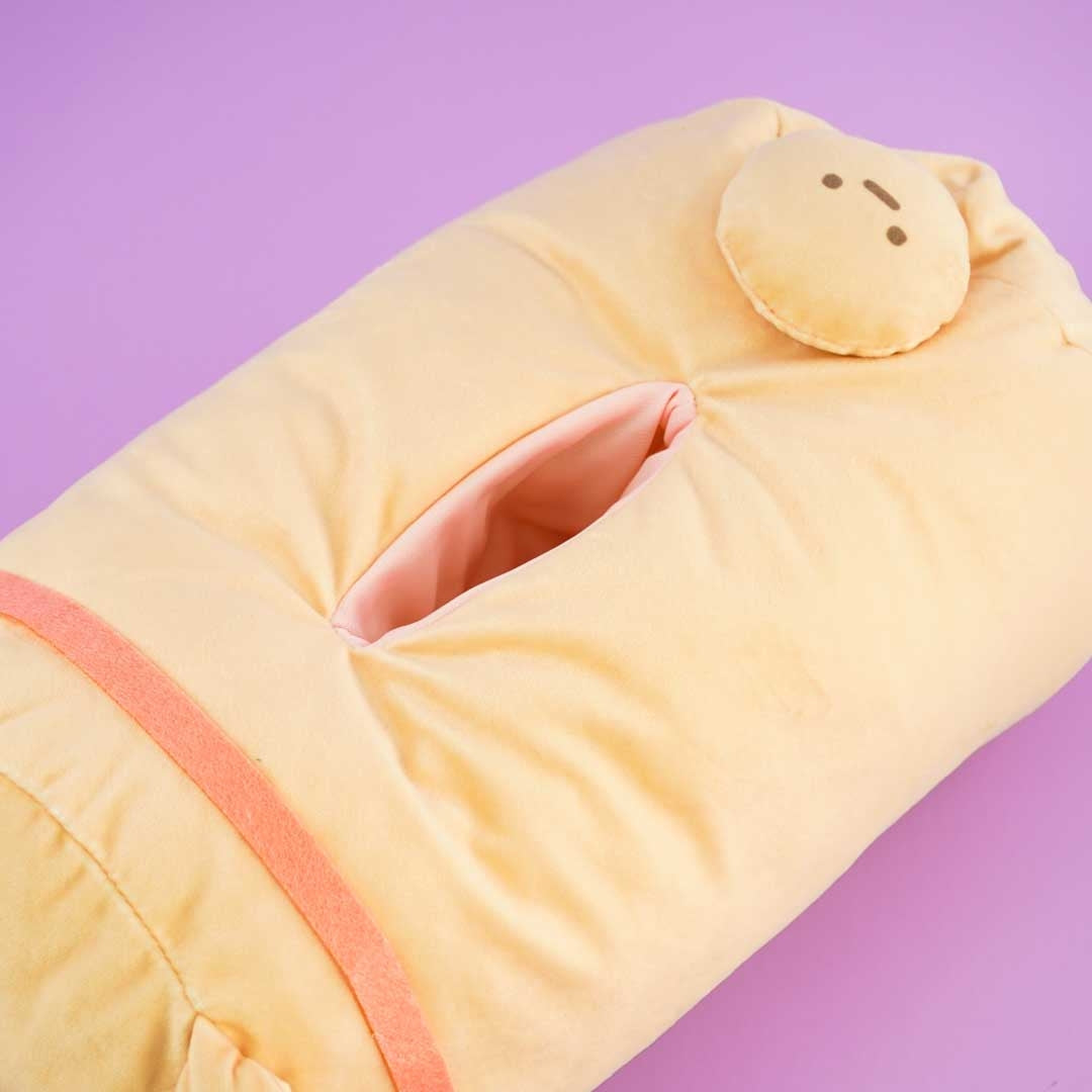 Sumikko Gurashi Dog Plushie Tissue Case - Tonkatsu