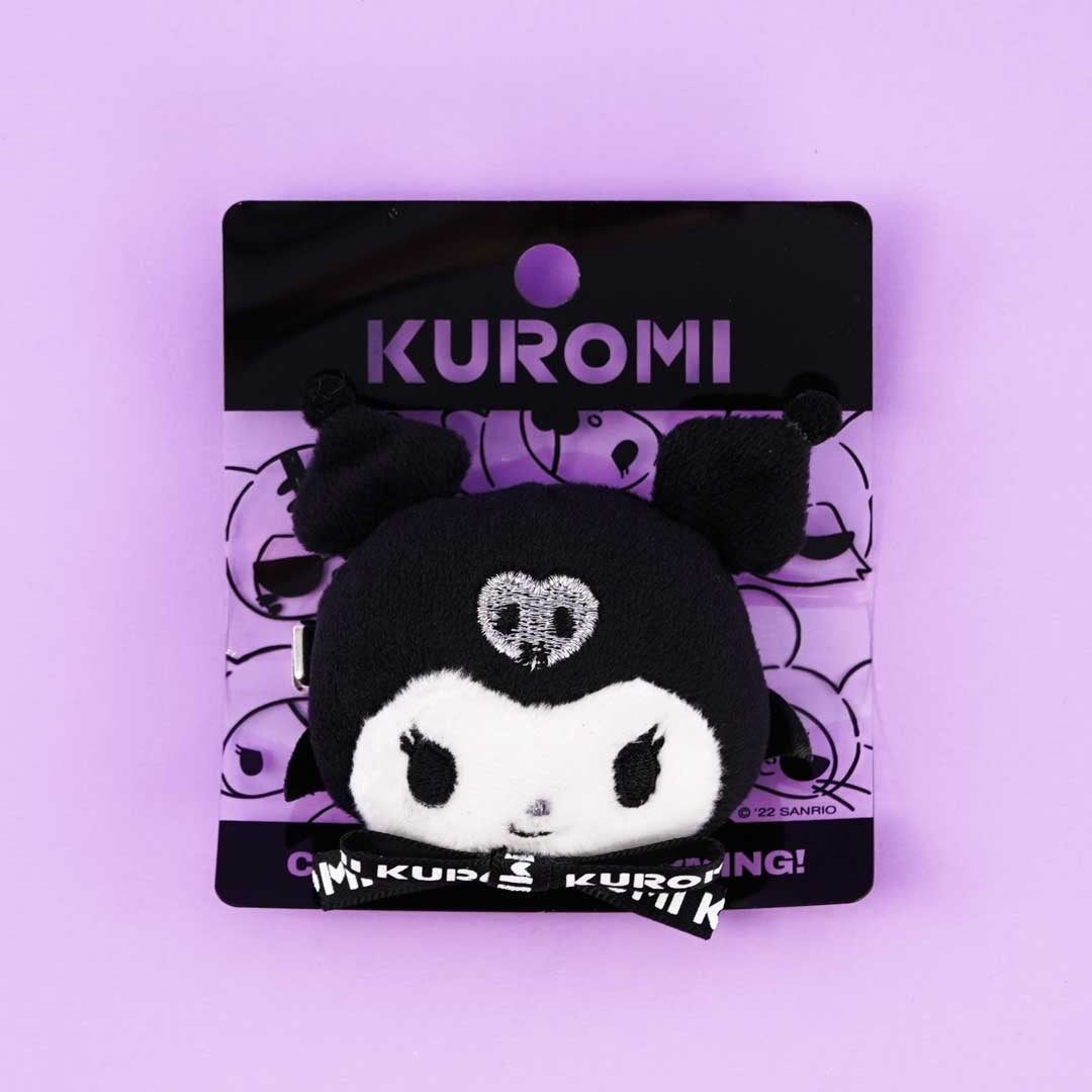Kuromi Plushie Hair Clip