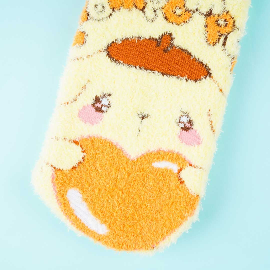 Pompompurin Fluffy Room Socks