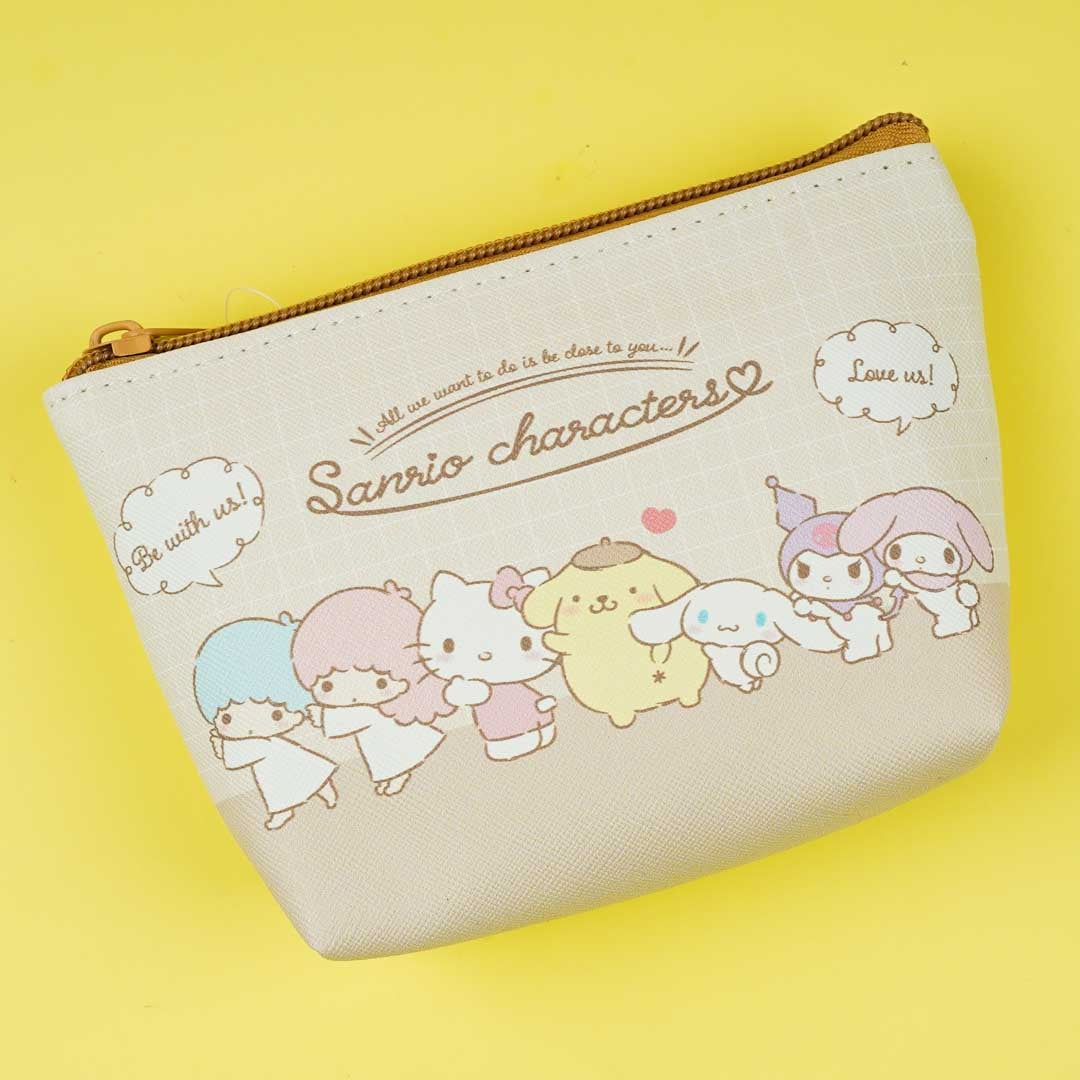 Sanrio Characters Lineup Fun Triangle Pouch