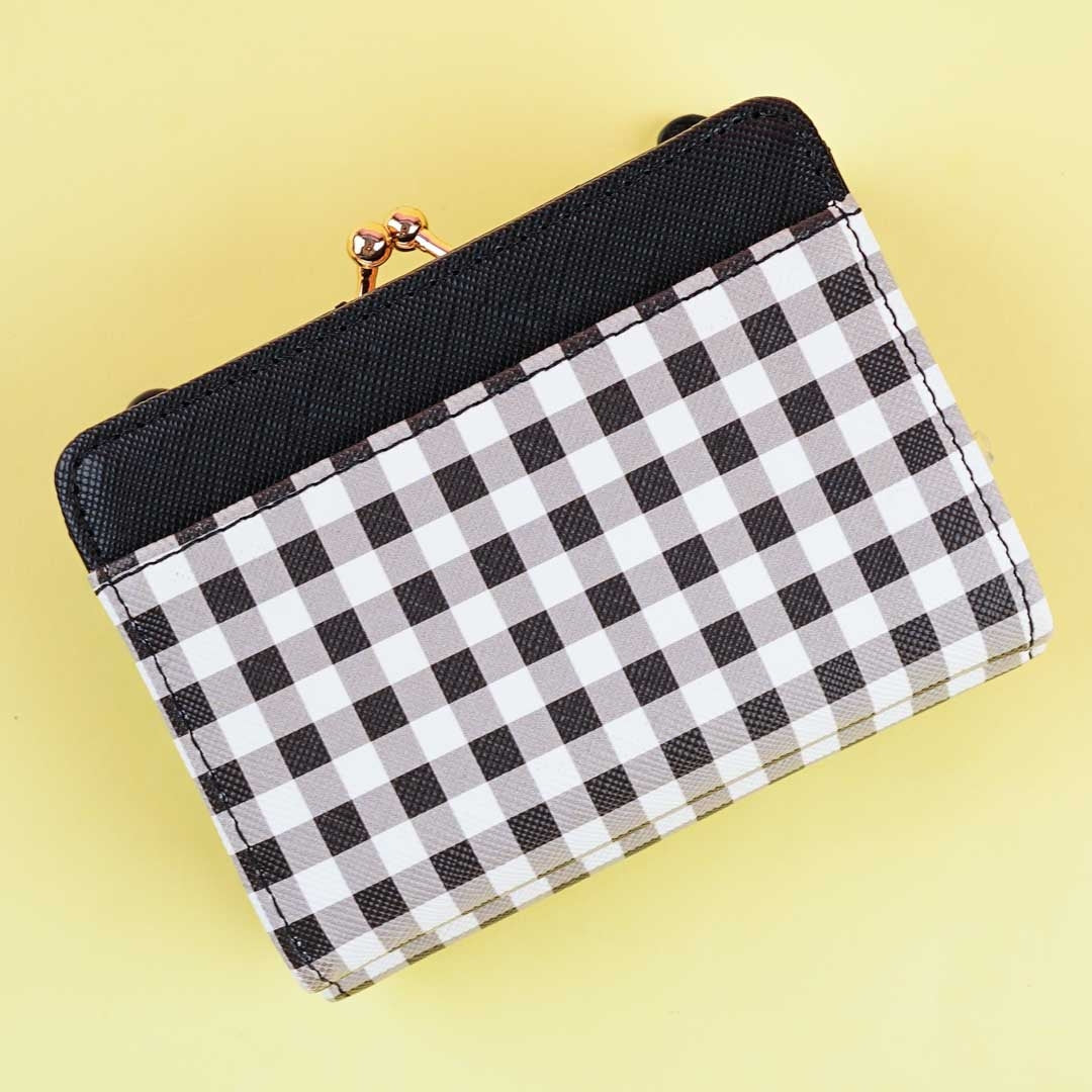 Kuromi Face Trifold Wallet