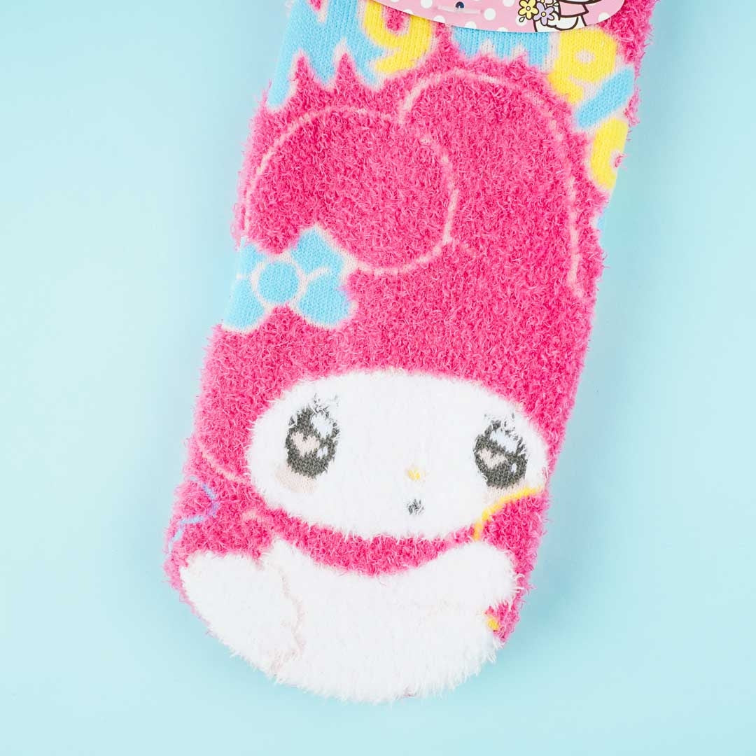 My Melody Cute Face Fluffy Room Socks