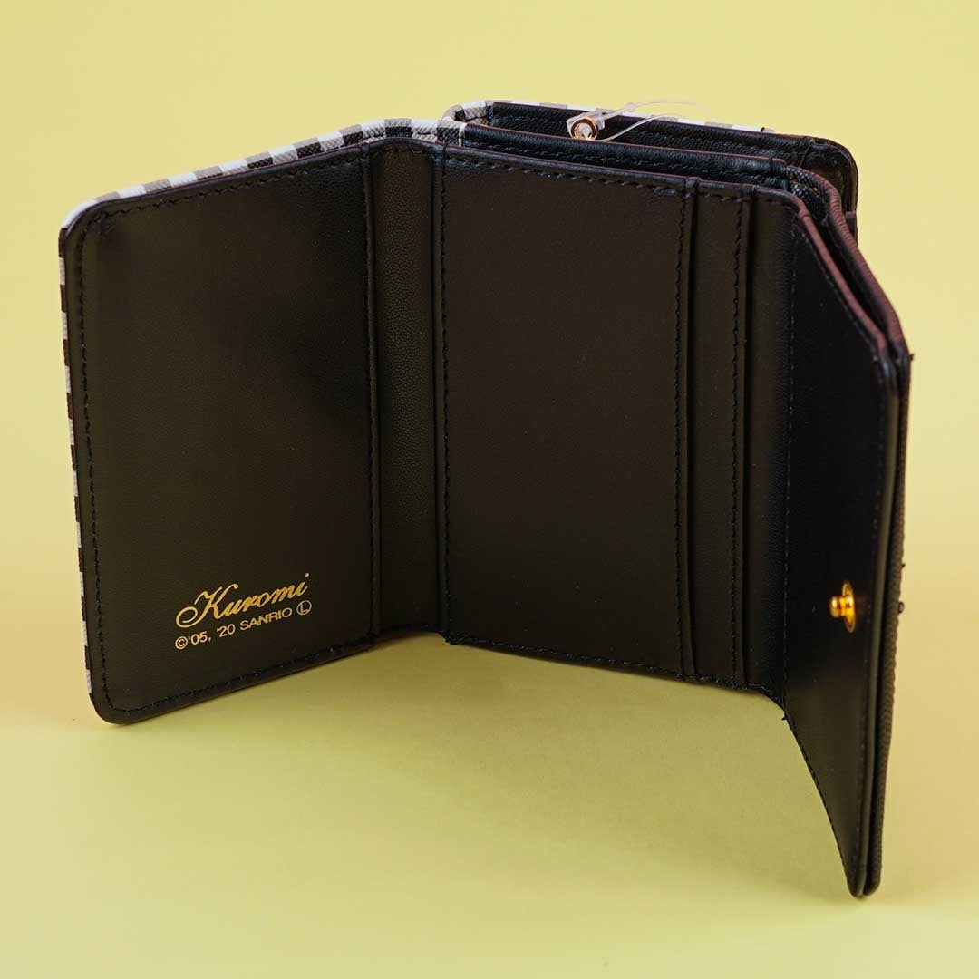 Kuromi Face Trifold Wallet