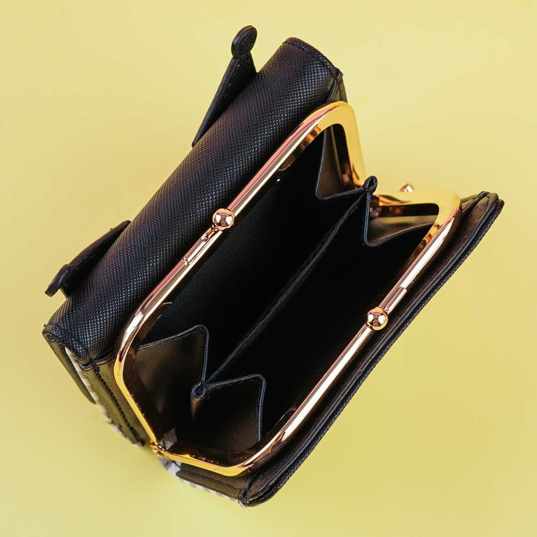 Kuromi Face Trifold Wallet