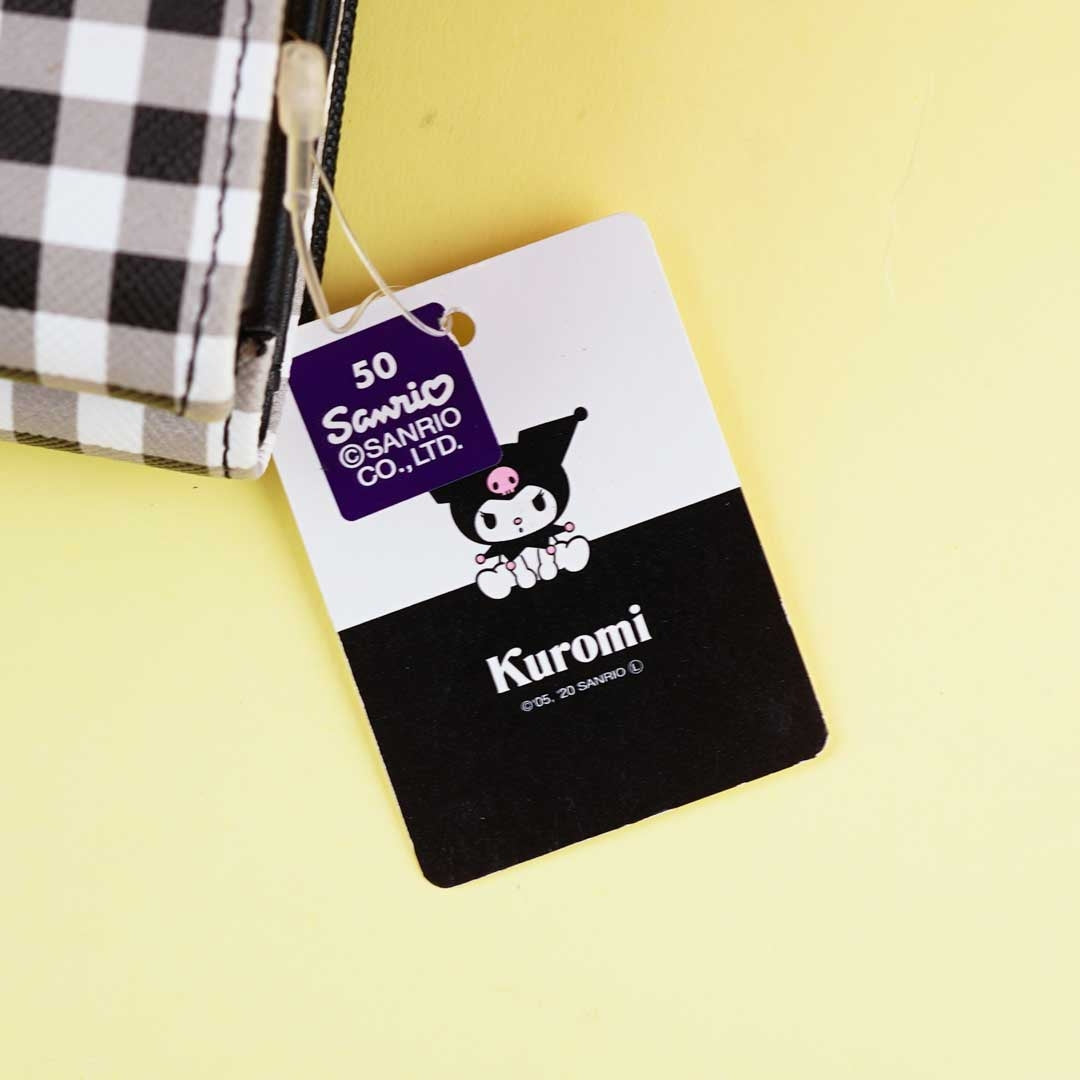 Kuromi Face Trifold Wallet