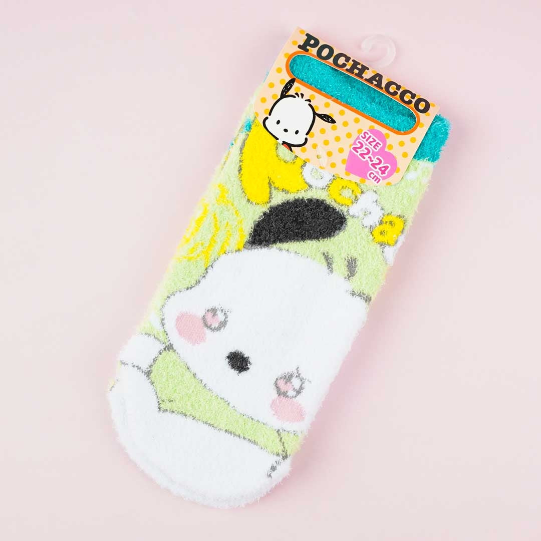 Pochacco Fluffy Room Socks