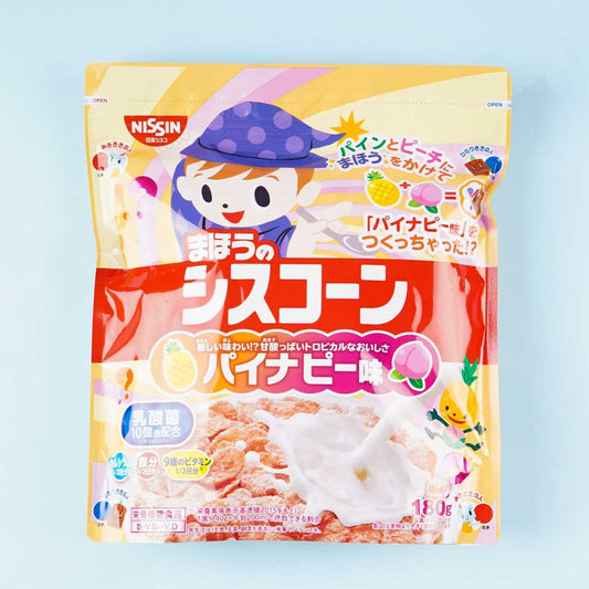 Nissin Mahou no Siscorn Cereal Pack - Pineapple & Peach