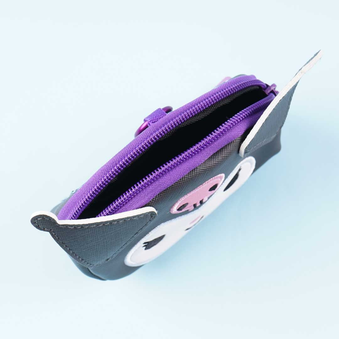 Kuromi Die-Cut Mini Pouch with Card Holder