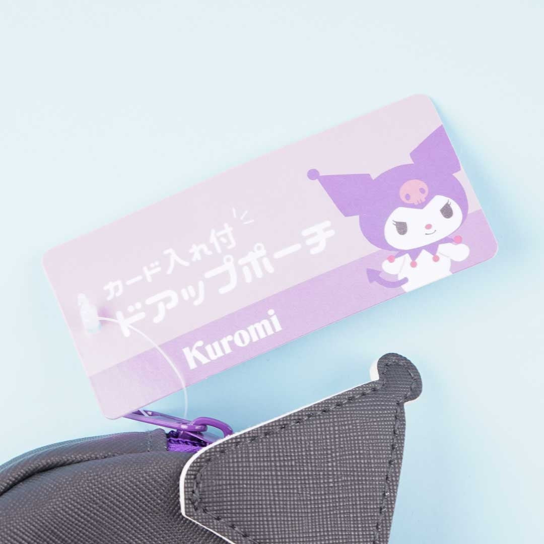 Kuromi Die-Cut Mini Pouch with Card Holder