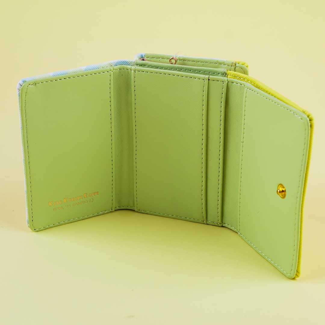 Kero Kero Keroppi Face Trifold Wallet