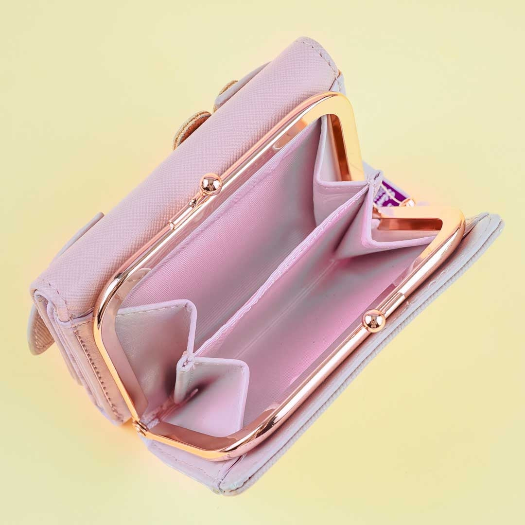 My Melody Face Trifold Wallet