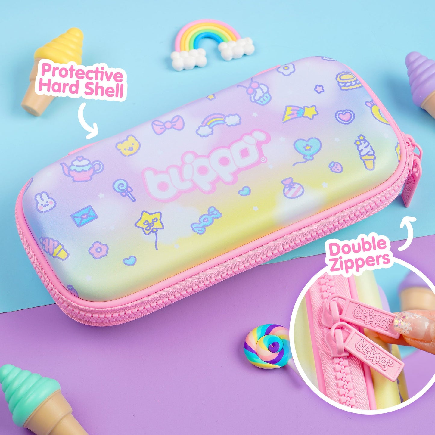 Blippo Harajuku Cute Pencil Case - Small