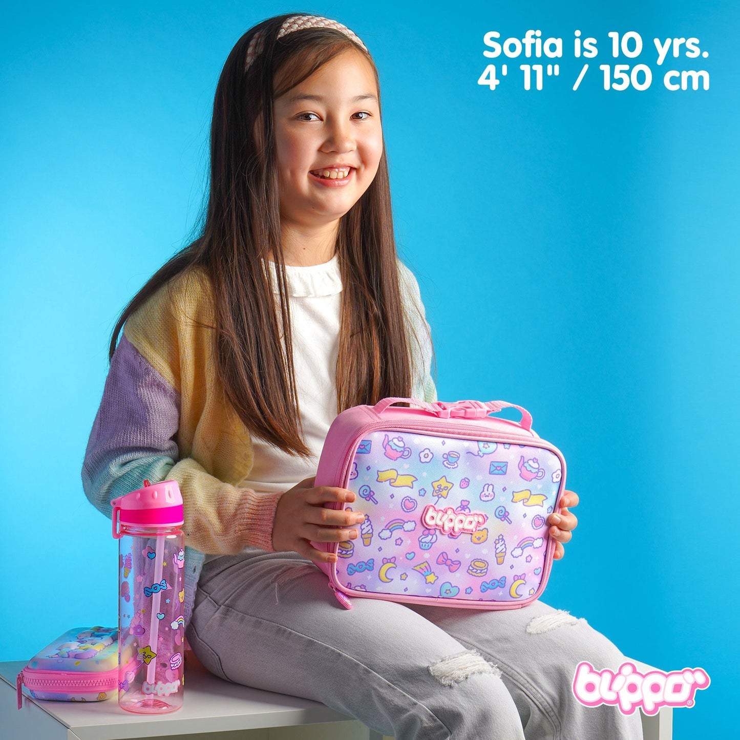 Blippo Harajuku Square Lunch Box