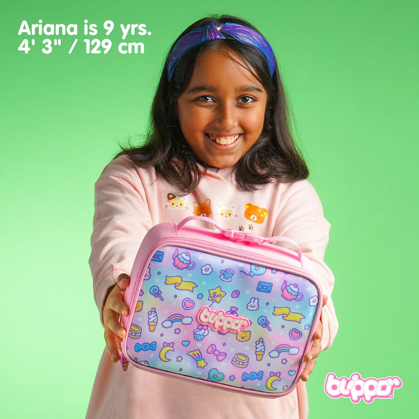 Blippo Harajuku Square Lunch Box