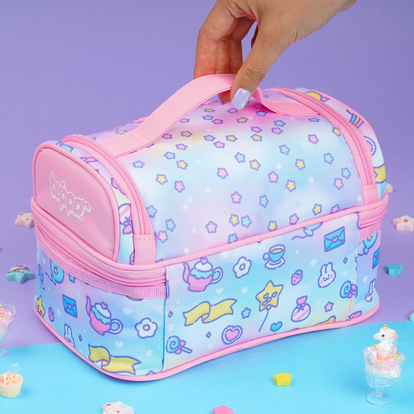 Blippo Harajuku Double Decker Lunch Box