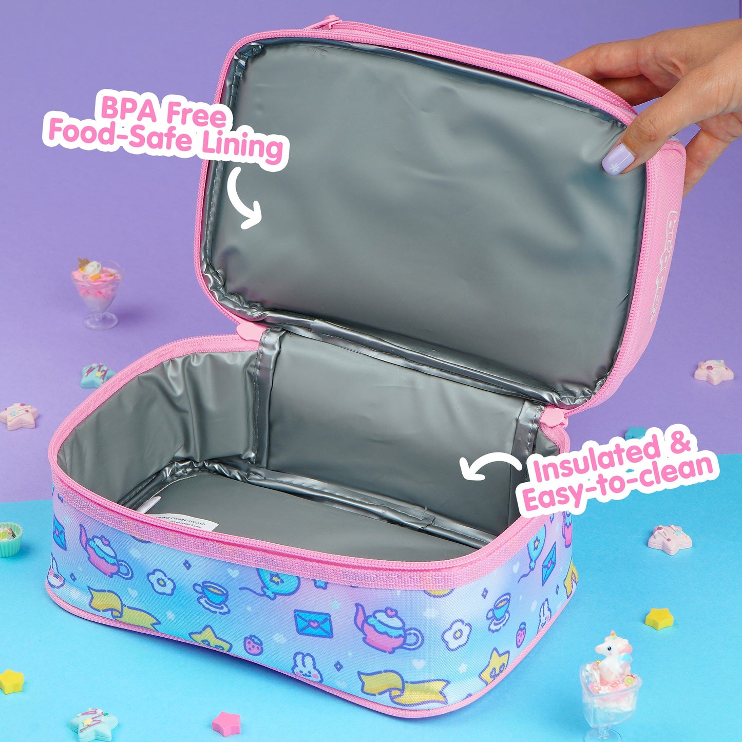 Blippo Harajuku Double Decker Lunch Box