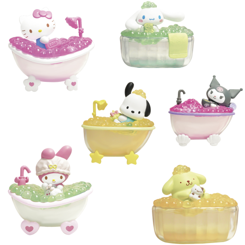 Sanrio Characters Bubble Bathtime Figure