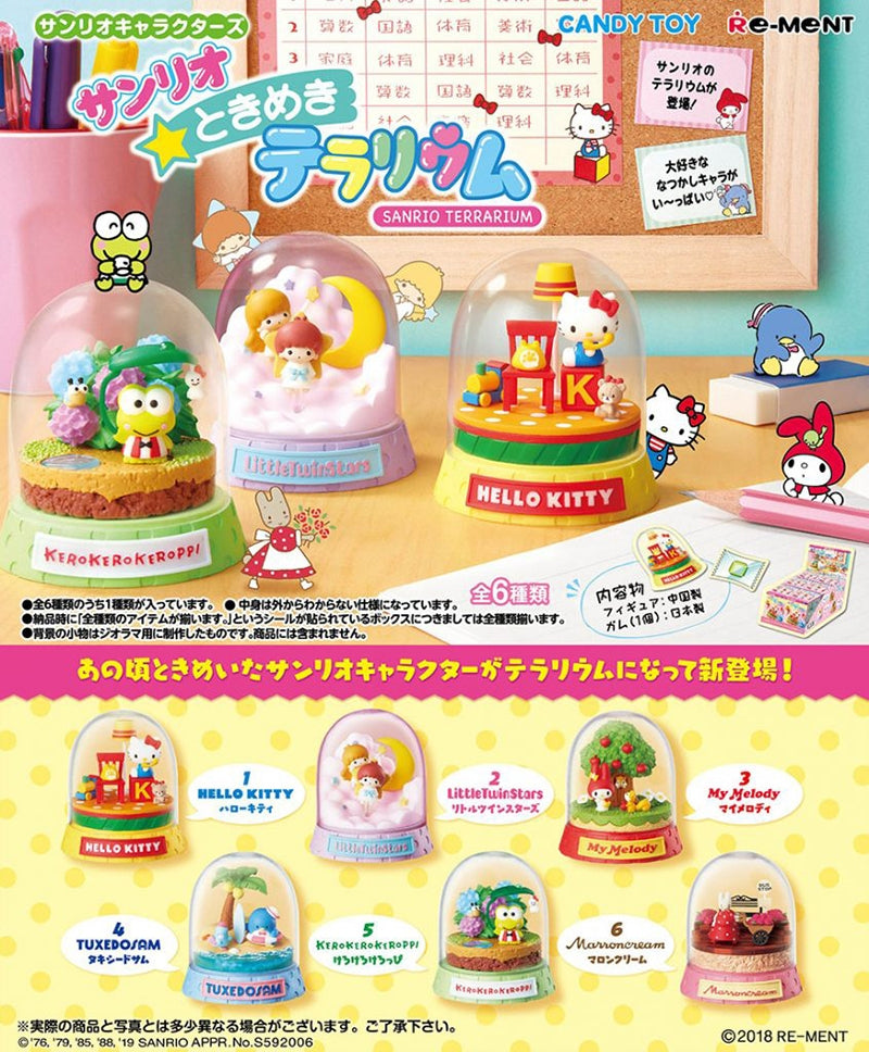 Re-Ment Sanrio Characters Tokimeki Terrarium
