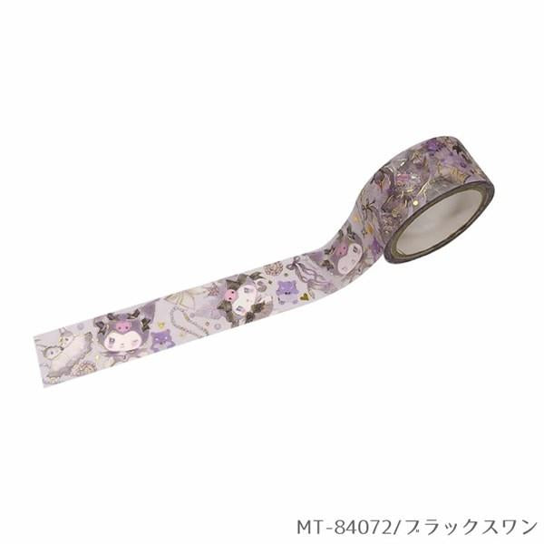 Miki Takei x Sanrio Kuromi Black Swan Masking Tape